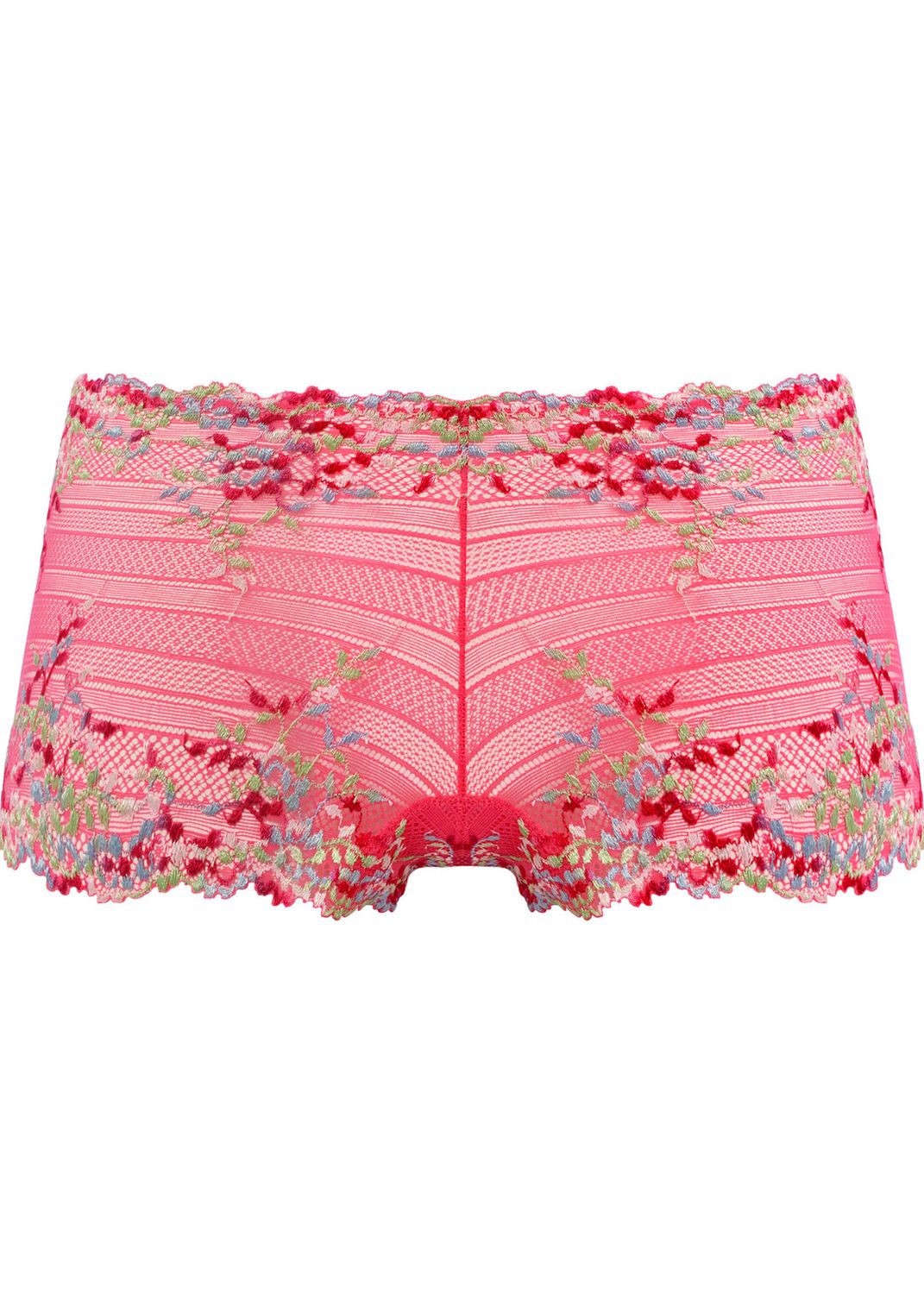 Wacoal Embrace Lace short hot pink