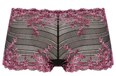 Wacoal Embrace Lace short black/berry