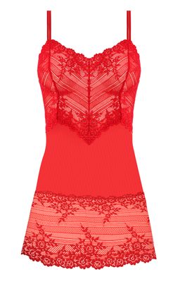 Wacoal Embrace Lace chemise rood