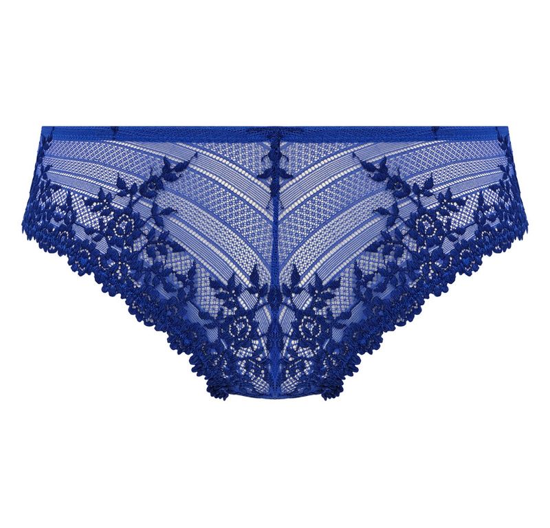 Wacoal Embrace Lace tanga beaucoup blue