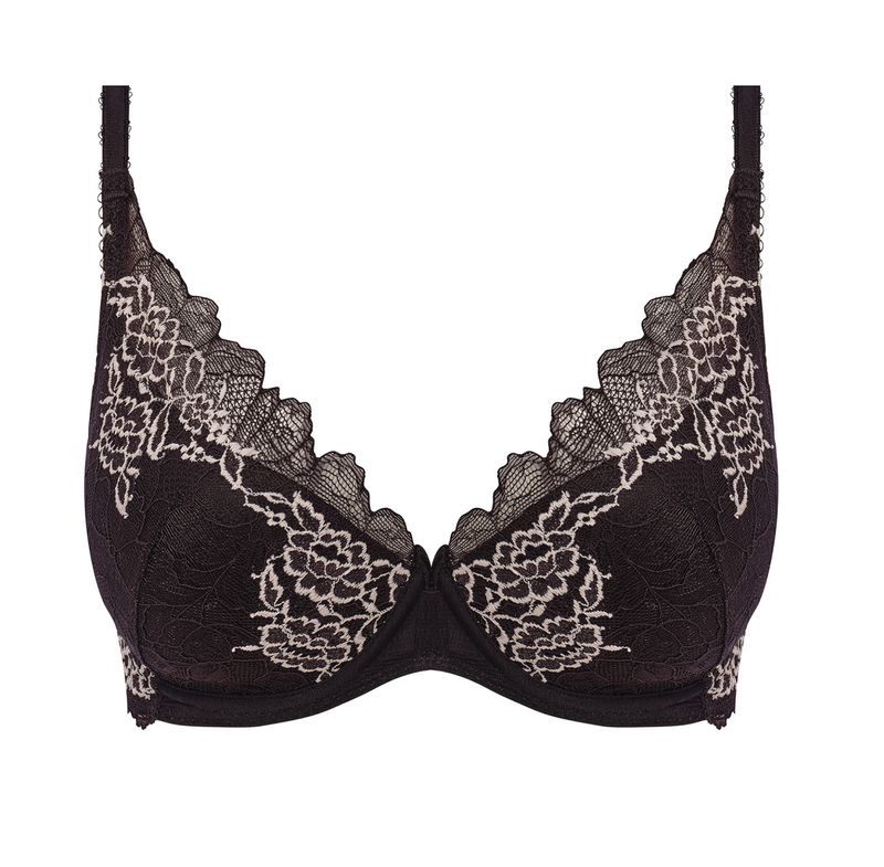 Wacoal Lace Perfection push-up bh zwart