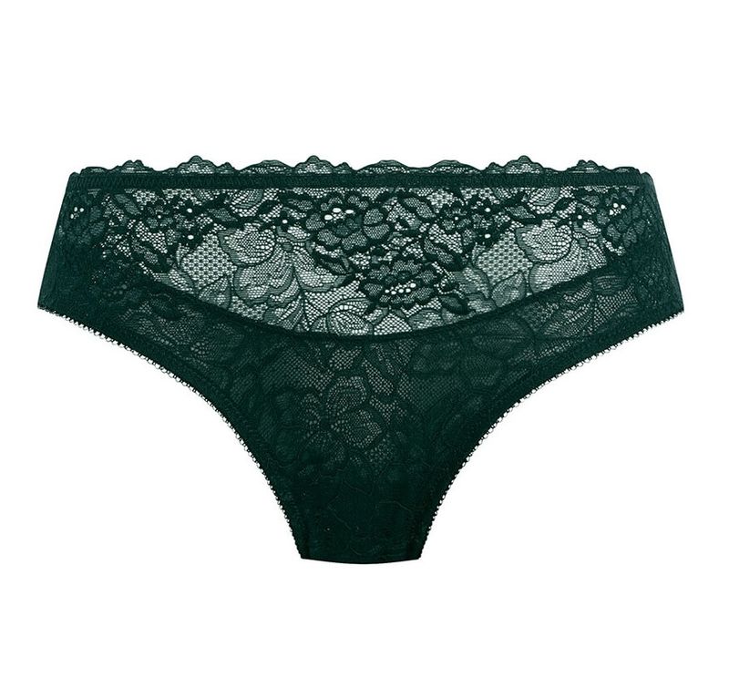 Wacoal Lace Perfection slip botanical green