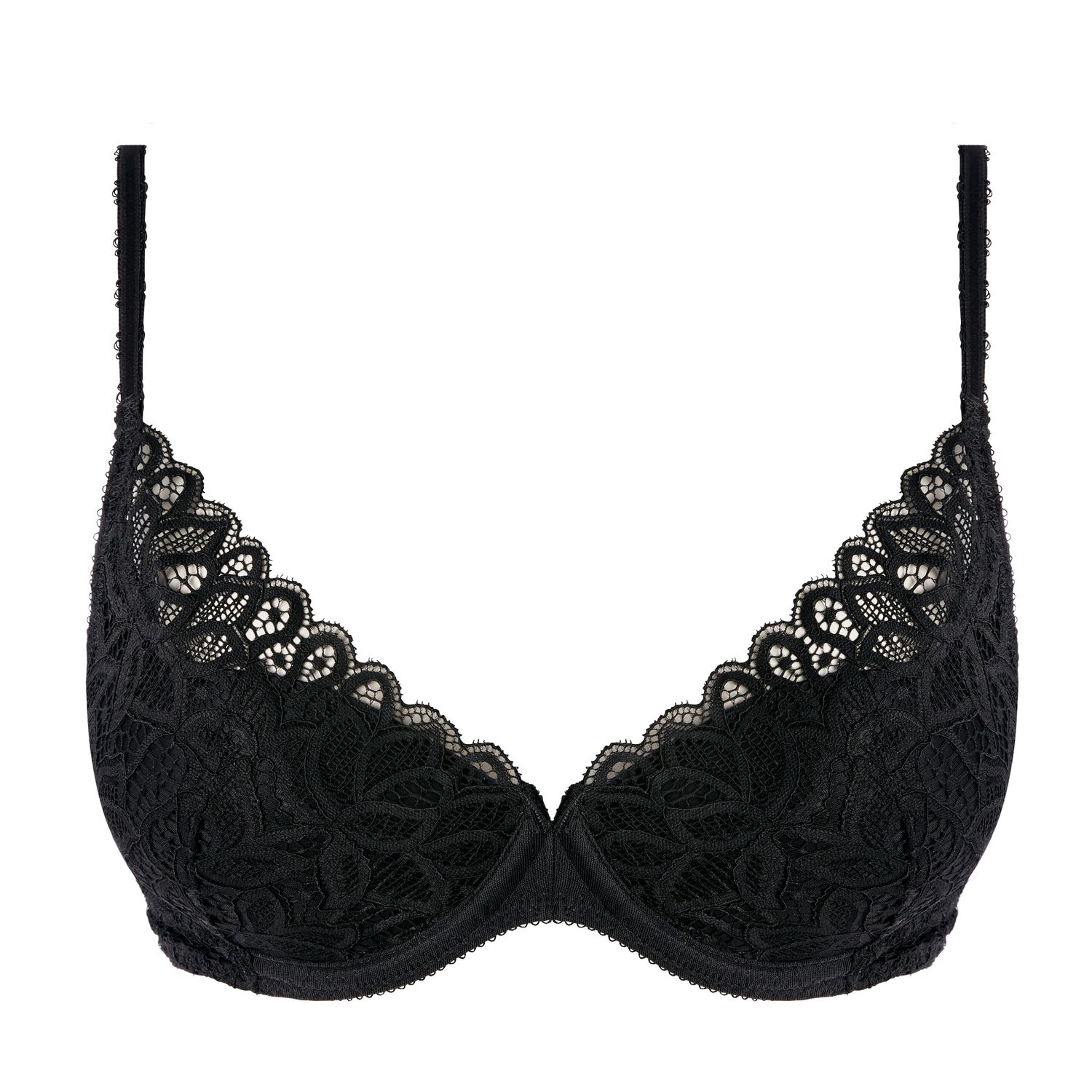 Wacoal Raffine push-up bh zwart