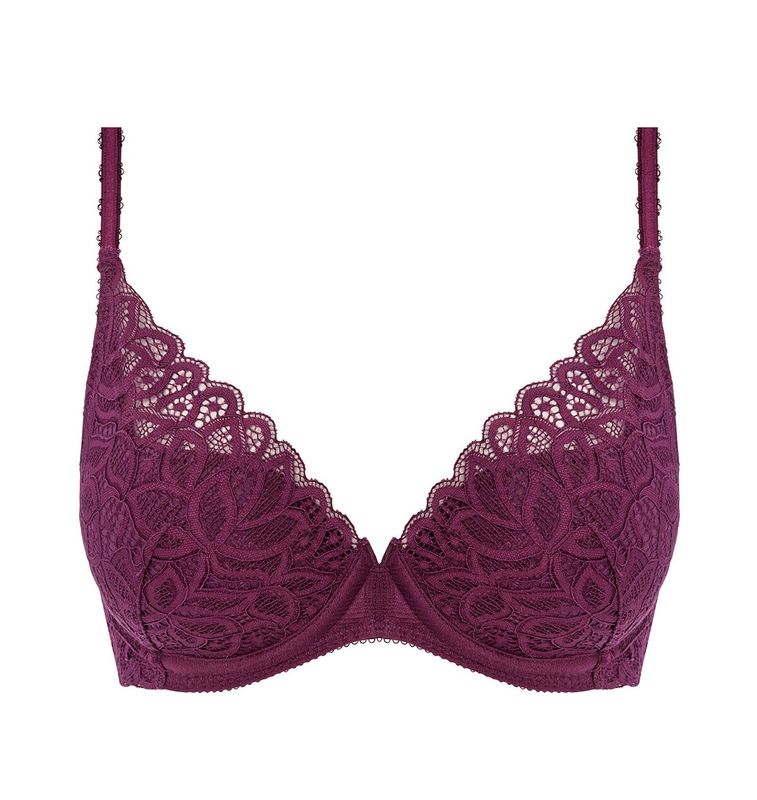 Wacoal Raffine push-up bh purple