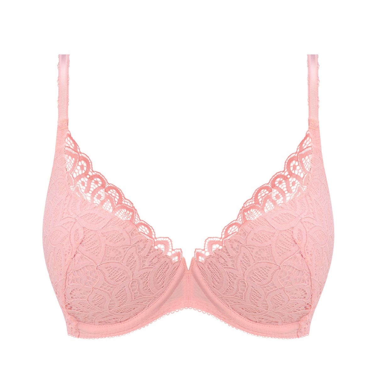 Wacoal Raffine push-up bh silver pink
