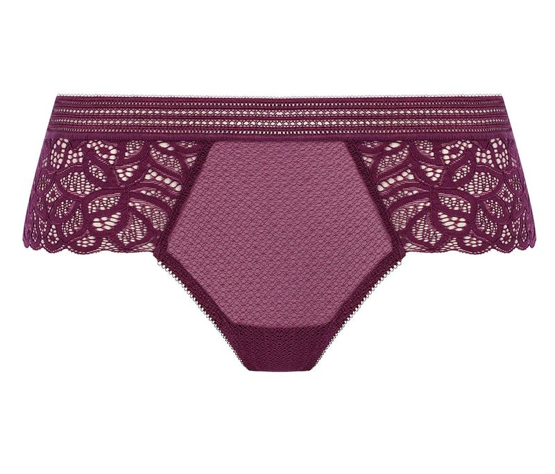 Wacoal Raffine tanga purple