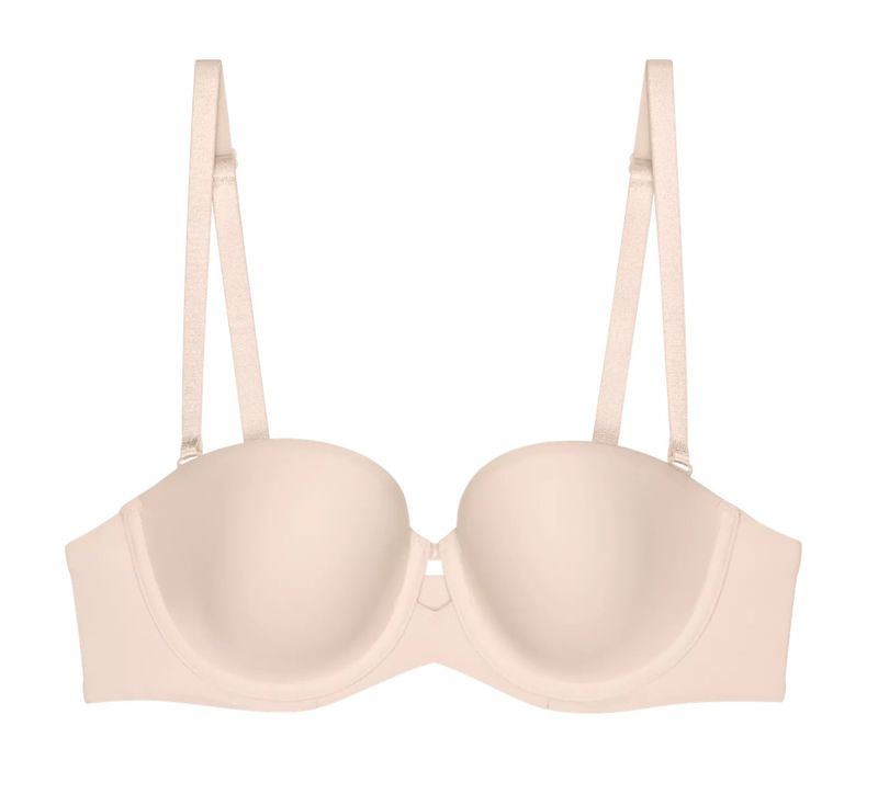 Triumph Pure Micro strapless bh beige