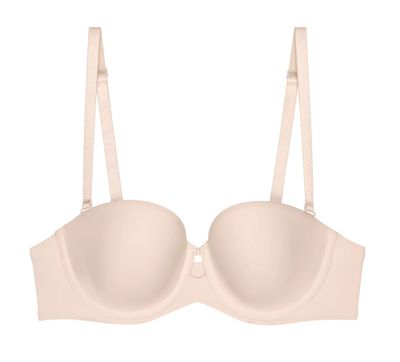 Triumph Pure Micro strapless bh beige