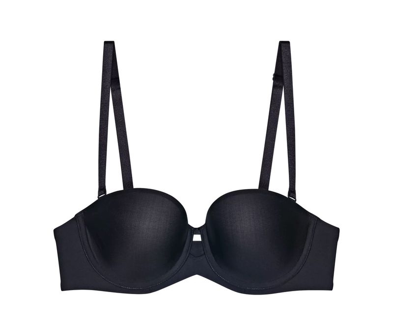 Triumph Pure Micro strapless bh zwart