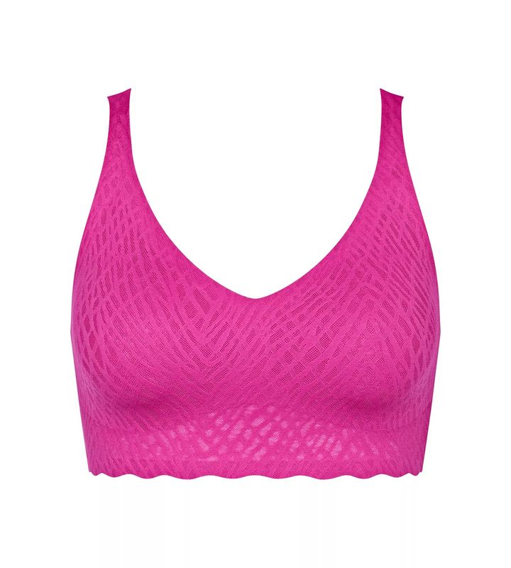 Sloggi Zero Feel Bliss bralette plum