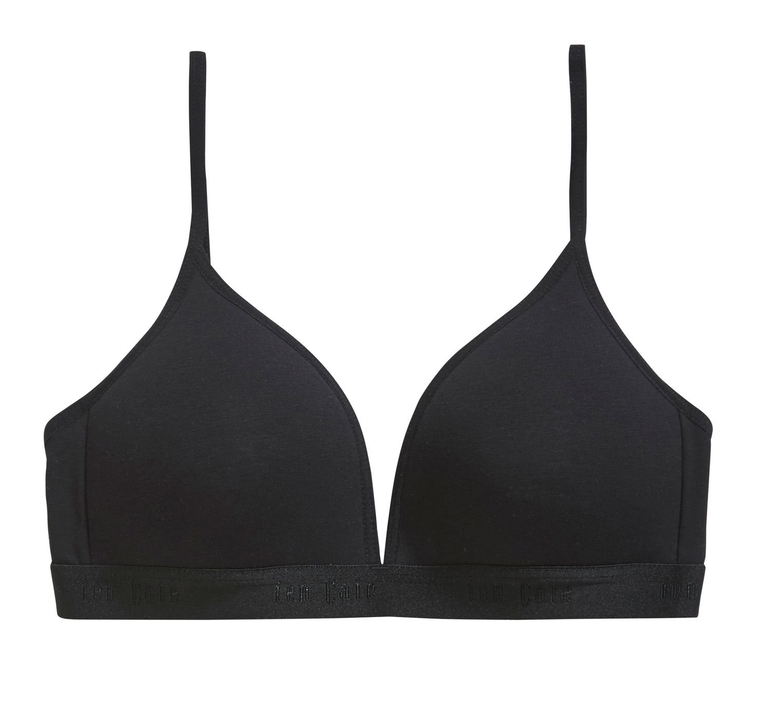 Ten Cate Girls bh zonder beugel zwart