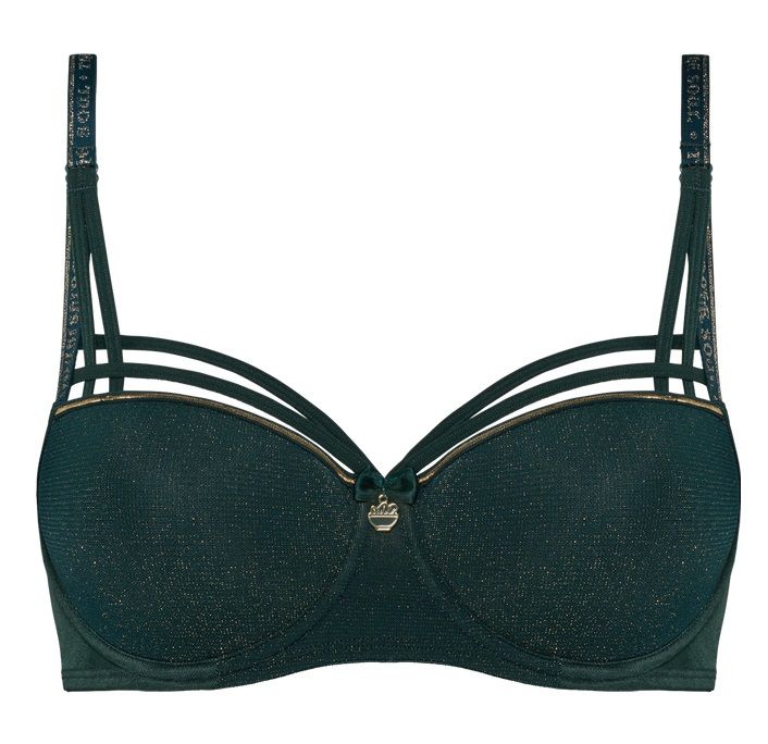 Marlies Dekkers Dame de Paris balconette pine green