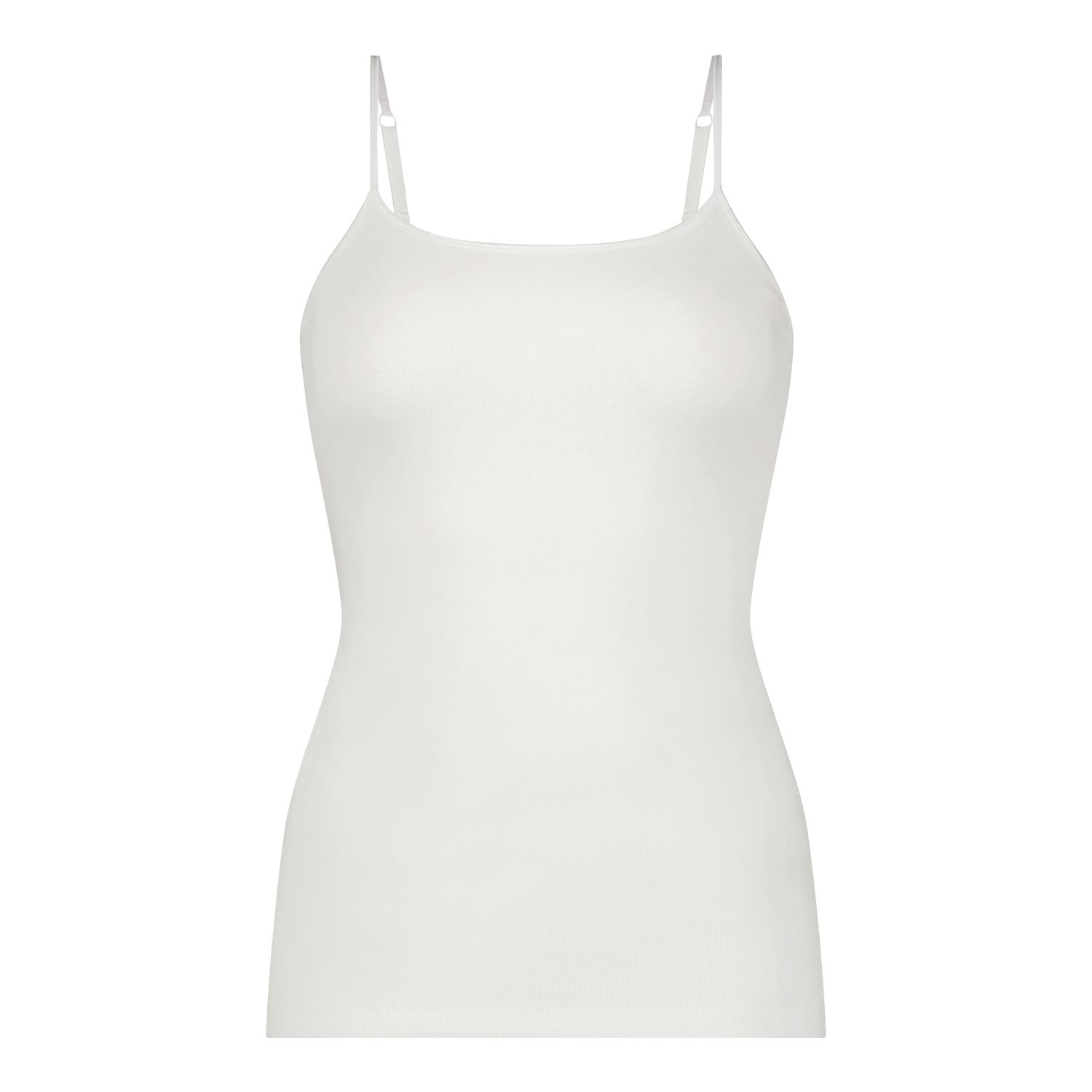 Ten Cate Organic Cotton spaghetti top wit
