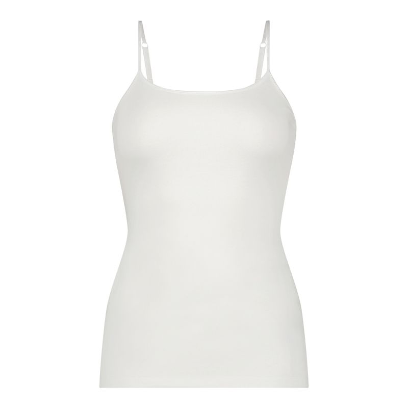 Ten Cate Organic Cotton spaghetti top wit