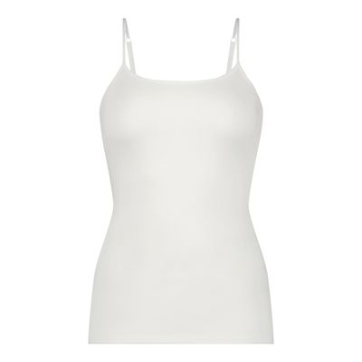 Ten Cate Organic Cotton spaghetti top wit
