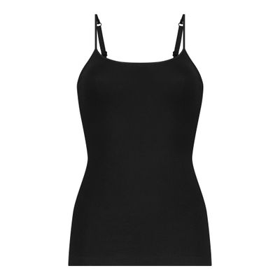 Ten Cate Organic Cotton spaghetti top zwart