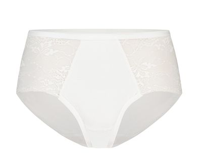 Ten Cate Organic Cotton midi met kant wit