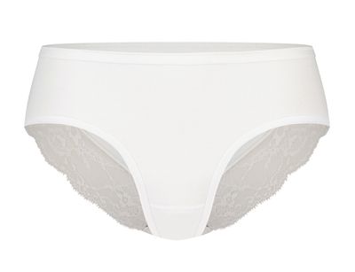 Ten Cate Organic Cotton hipster met kant wit