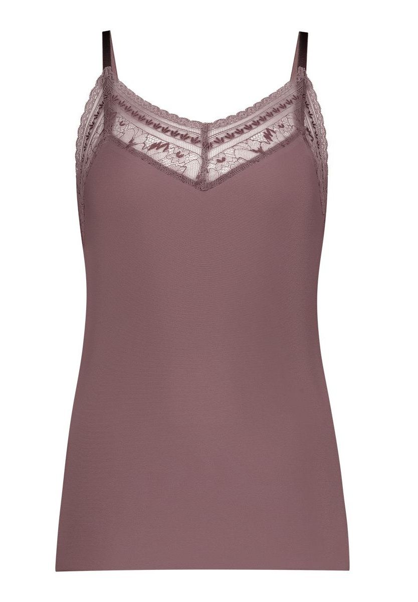 Ten Cate Secrets spaghetti top kant mauve