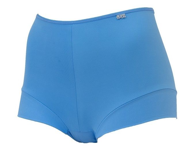 Avet 3844 dames short happy blauw