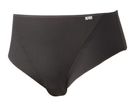 Avet midi slip zwart