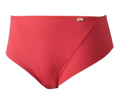 Avet midi slip rood