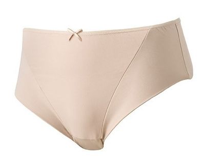 Avet midi slip huid