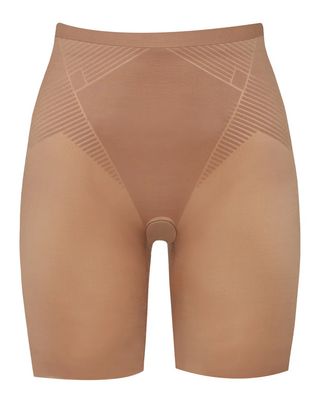 Spanx Thinstincts Mid-high short cafe au lait