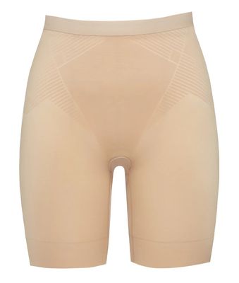 Spanx Thinstincts Mid-high short champagne beige