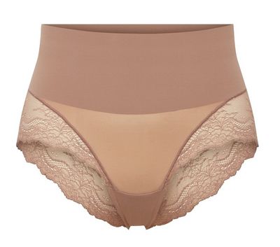Spanx Undie-tectable Lace hi-hipster cafe au lait
