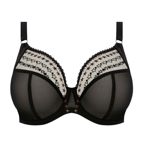Elomi Matilda plunge beugel bh black star