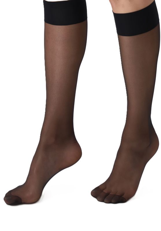 Oroblu Lycia Kniekous 15denier zwart