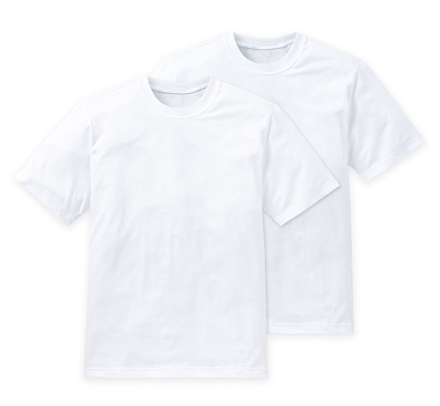 Schiesser Essentials American t-shirt ronde hals 2-pack