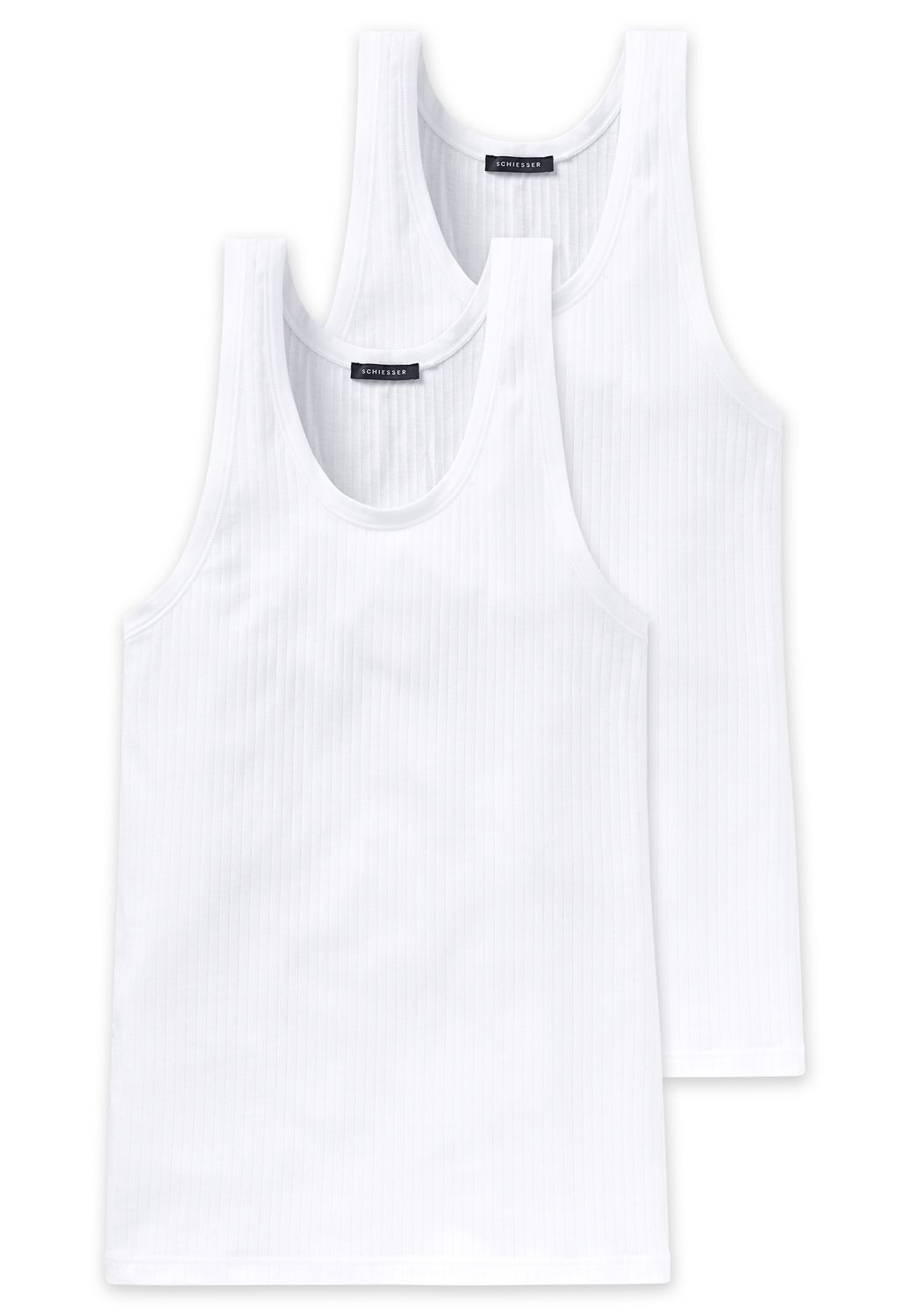 Schiesser Authentic singlets 2-pack