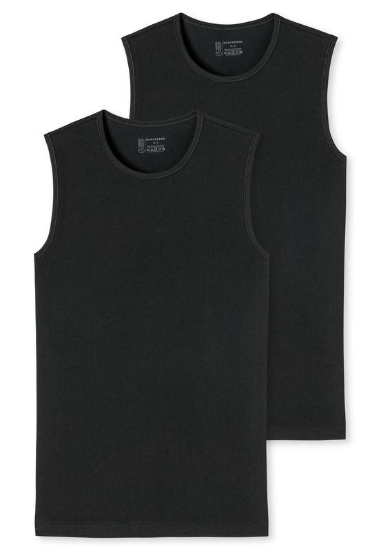 Schiesser 95/5 tanktop 2-pack