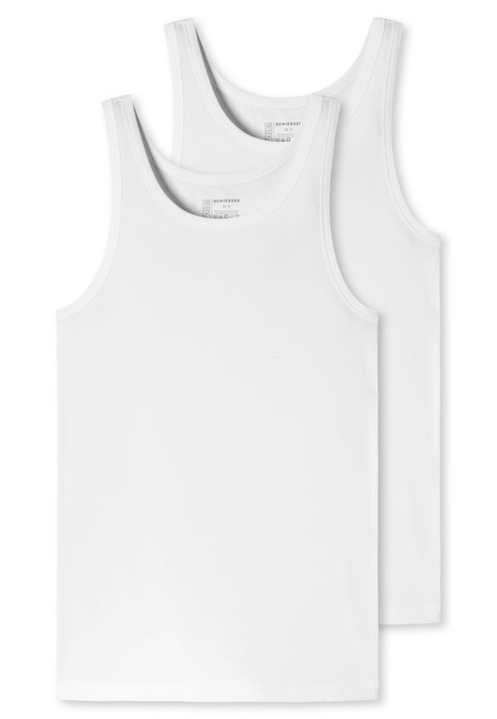 Schiesser 95/5 singlet 2-pack