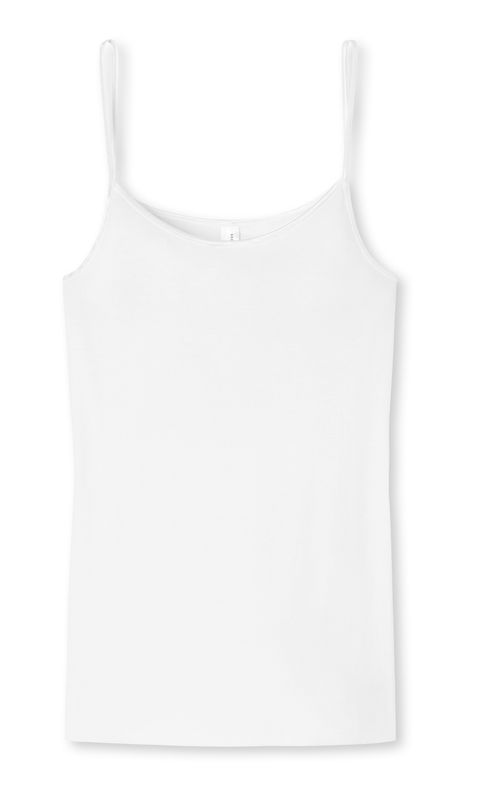 Schiesser Luxury spaghettitop wit