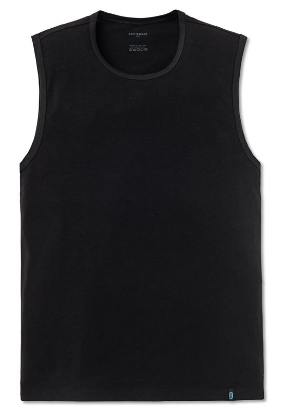 Schiesser 95/5 tanktop zwart