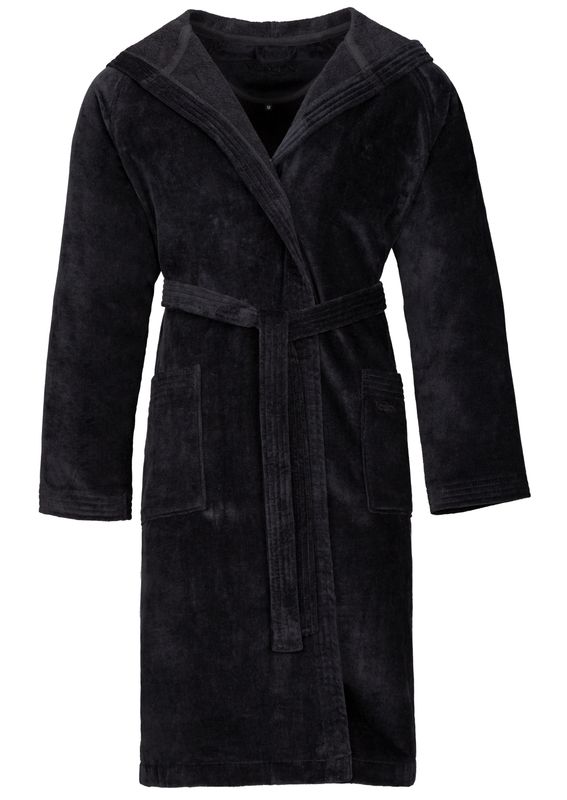 Vosse Texas badjas zwart