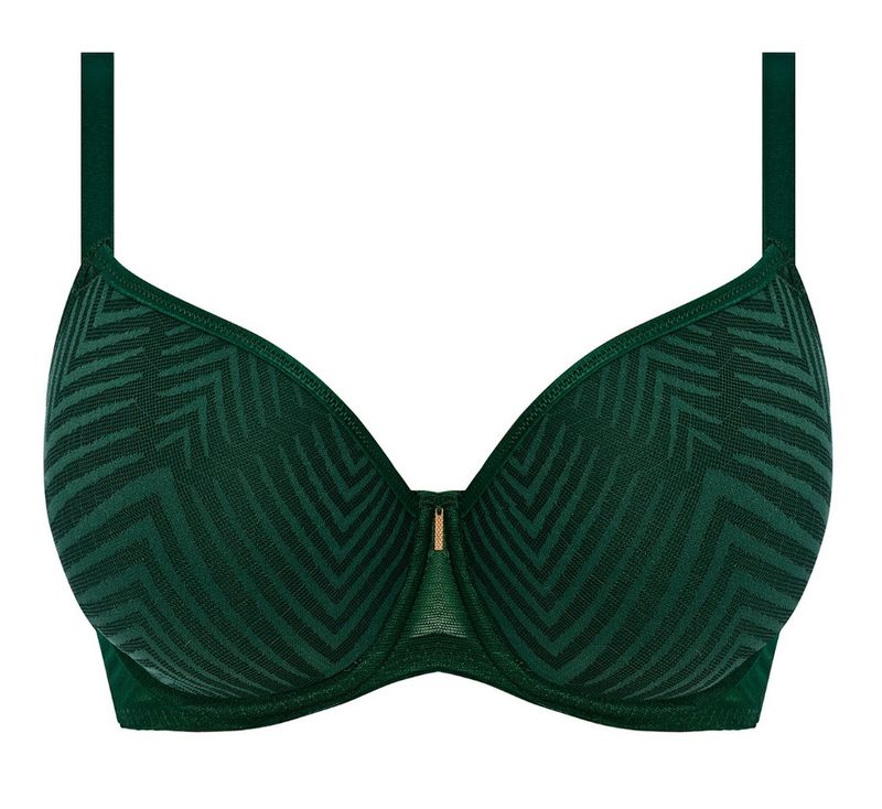 Freya Tailord voorgevormde plunge bh deep emerald