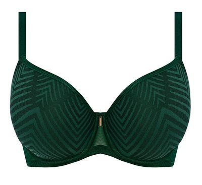 Freya Tailord voorgevormde plunge bh deep emerald