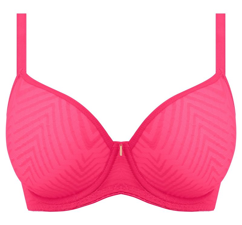 Freya Tailored voorgevormde plunge bh love pink