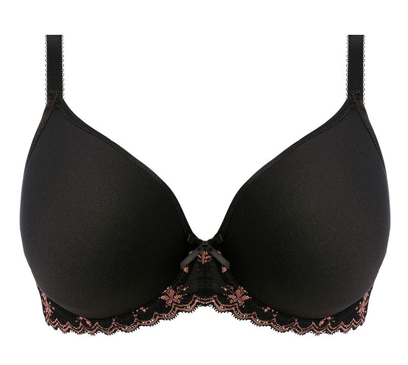 Freya Offbeat Decadence voorgevormde spacer bh zwart