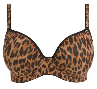 Freya Wild Side voorgevormde plunge bh leopard