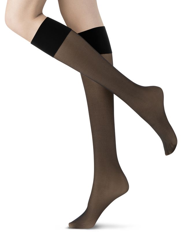 Oroblu Jeune Kniekous 20denier zwart