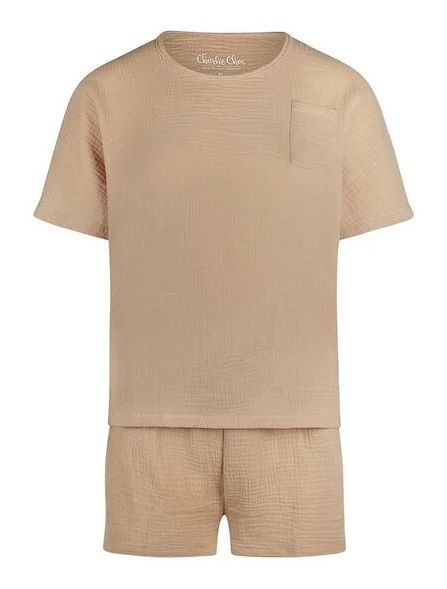 Charlie Choe shortama mousseline