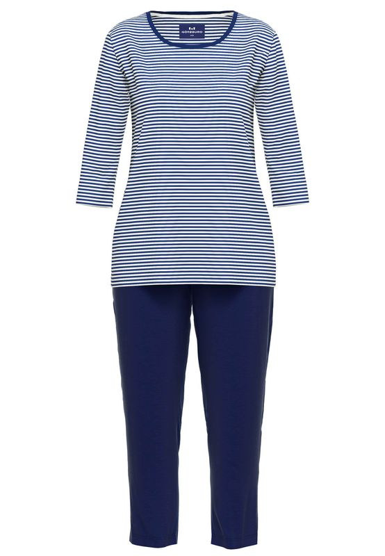 Gotzburg pyjama driekwart streep