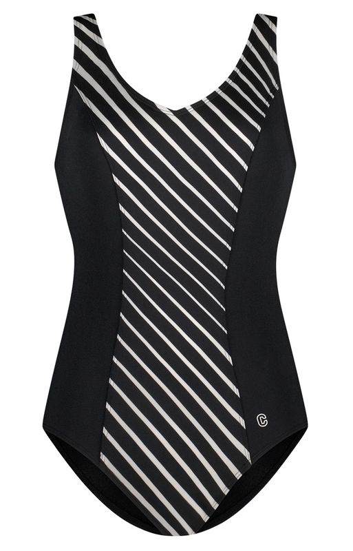 Ten Cate Swim chloorbestendig badpak  torsion black