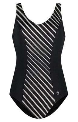 Ten Cate Swim chloorbestendig badpak  torsion black