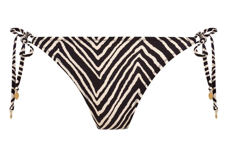 Freya Fiji Falls bikinislip strikjes zwart